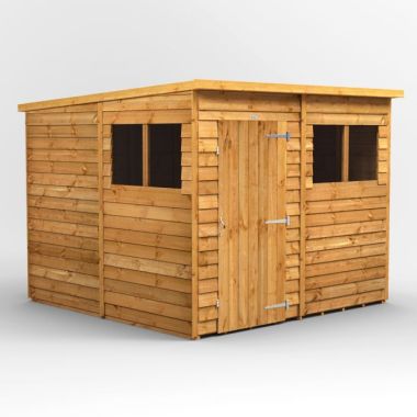 8x8 Overlap Pent EZI Shed