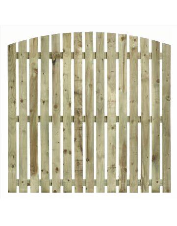 Arched Top Paling (25mm Gaps)