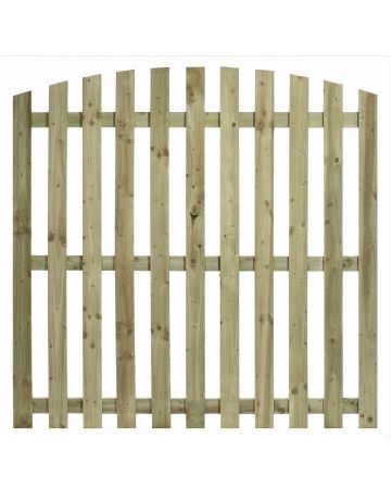 Arched Top Palings (75mm Gaps)