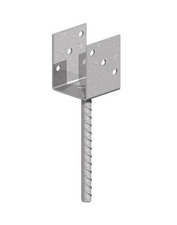 Concrete In 'U' Support Brackets