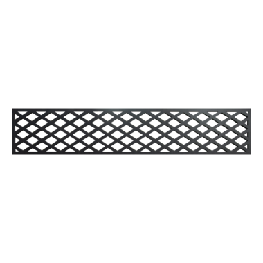 Diamond Decorative Composite Fence Top
