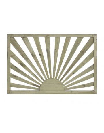Sunburst Deck Infill Panel