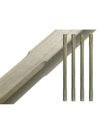 Chamfered Decking Spindles