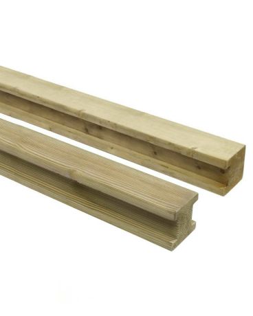 Slotted Timber H and C Posts