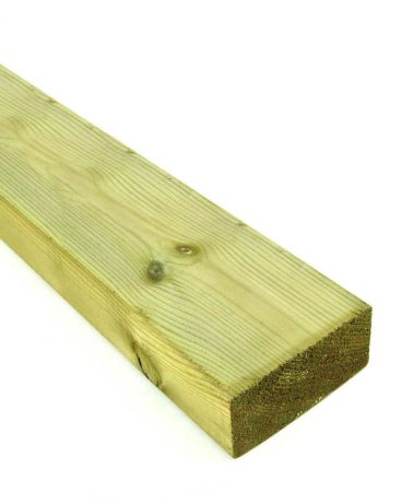 95mm x 45mm Planed Rail