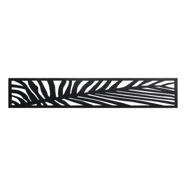 Palm Decorative Composite Fence Top
