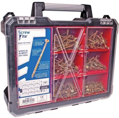 Screw-Tite 1300 piece screw case