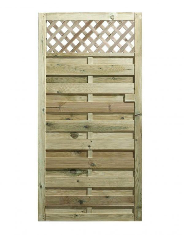 Horizontal Gate with Trellis
