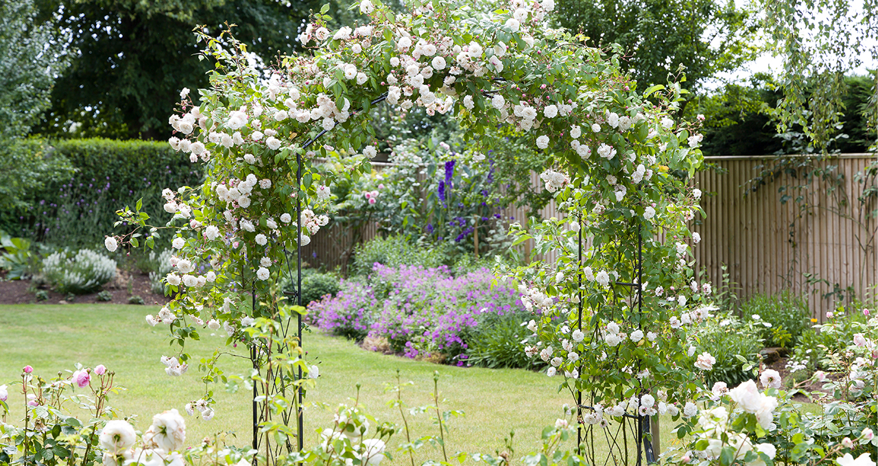 whimsical garden arch ideas 